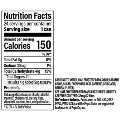 Pepsi Cola Soda - 24-12 Fl. Oz. - Image 5