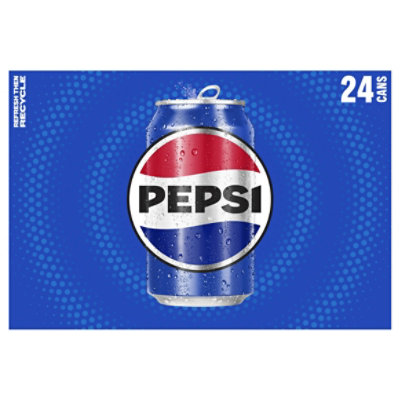 Pepsi Soda Cola - 24-12 Fl. Oz. - Online Groceries | Shaw's