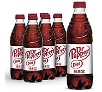Diet Dr Pepper Soda - 6-0.5 Liter