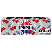 Pepsi Soda Diet Wild Cherry - 12-12 Fl. Oz. - Image 3