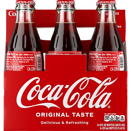 Coca-Cola Soda Pop Classic - 6-8 Fl. Oz. - Image 6