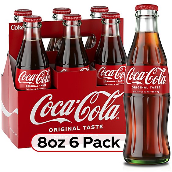 Coca-Cola Soda Pop Classic - 6-8 Fl. Oz.