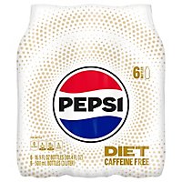 Pepsi Soda Diet Caffeine Free - 6-16.9 Fl. Oz. - Image 2