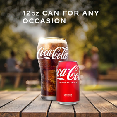 Coca-Cola Classic Soda Cans - 6-12 Fl. Oz. - Image 3