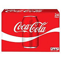 Coca-Cola Soda Pop Classic - 24-12 Fl. Oz. - Image 3
