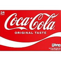 Coca-Cola Soda Pop Classic - 24-12 Fl. Oz. - Image 2