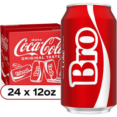 Coca-Cola Soda Pop Classic - 24-12 Fl. Oz. - Image 1