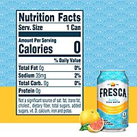 Fresca Soda Flavored Sparkling Sugar Free Zero Calorie Original Citrus In Can - 12-12 Fl. Oz. - Image 4