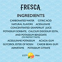 Fresca Soda Flavored Sparkling Sugar Free Zero Calorie Original Citrus In Can - 12-12 Fl. Oz. - Image 5