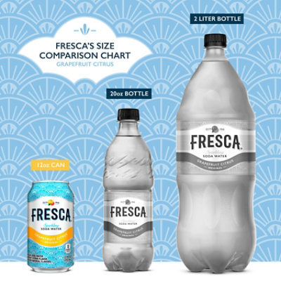 Fresca Soda Flavored Sparkling Sugar Free Zero Calorie Original Citrus In Can - 12-12 Fl. Oz. - Image 4