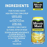 Minute Maid Juice Lemonade Cans - 12-12 Fl. Oz. - Image 5