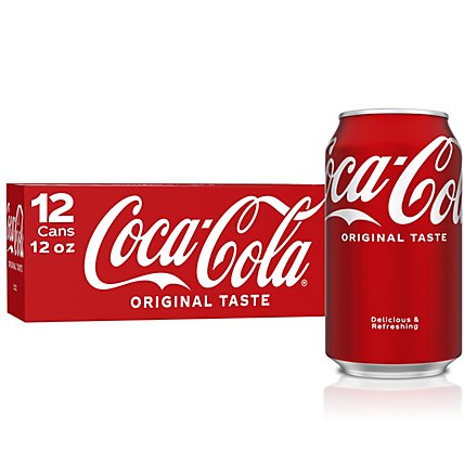 Coca-Cola Soda Pop Classic - 12-12 Fl. Oz. - Image 3