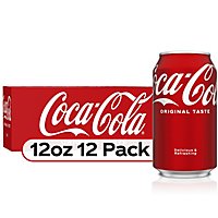 Coca-Cola Soda Pop Classic - 12-12 Fl. Oz. - Image 1