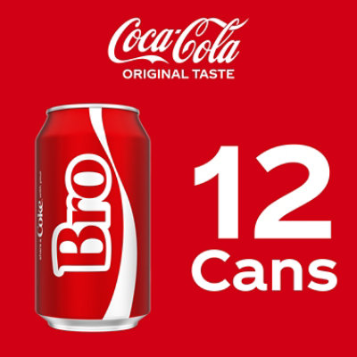 Coca-Cola Soda Pop Classic - 12-12 Fl. Oz. - Image 3