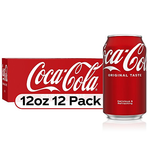 Coca-Cola Soda Pop Classic - 12-12 Fl. Oz.
