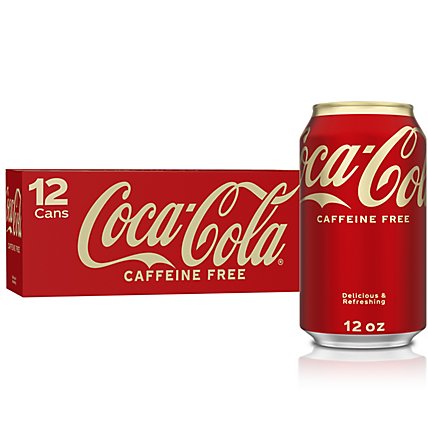 Coca-Cola Soda Pop Caffeine Free - 12.12 Fl. Oz. - Image 2