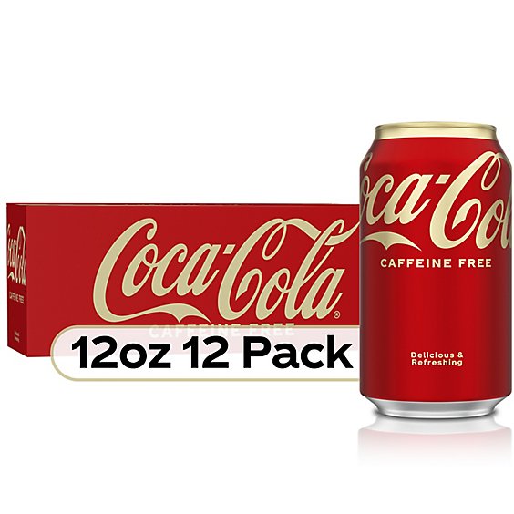 Coca-Cola Soda Pop Caffeine Free - 12.12 Fl. Oz.