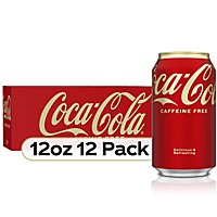 Coca-Cola Soda Pop Caffeine Free - 12.12 Fl. Oz. - Image 1