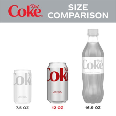 Diet Coke Soda Pop Cola 12 Count - 12 Fl. Oz. - Image 3