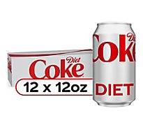 Diet Coke Soda Pop Cola 12 Count - 12 Fl. Oz.