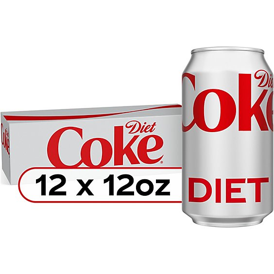 Diet Coke Soda Pop Cola 12 Count - 12 Fl. Oz.