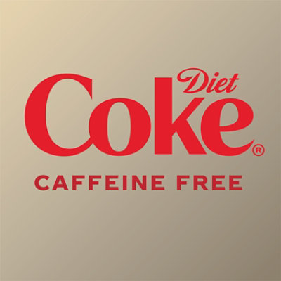 Diet Coke Soda Pop Cola Caffeine Free 12 Count - 12 Fl. Oz. - Image 2