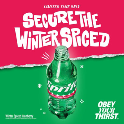 Sprite Zero Winter Spiced Cranberry Bottle - 2 Liter - Image 4