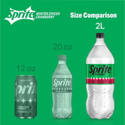 Sprite Zero Winter Spiced Cranberry Bottle - 2 Liter - Image 5