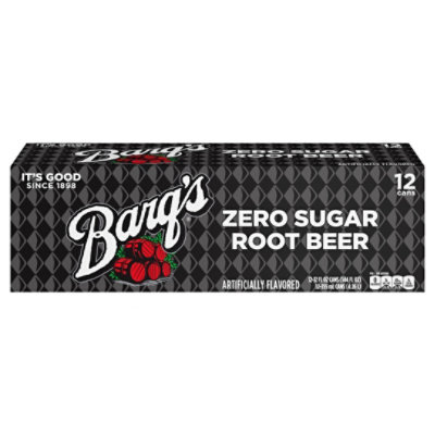 Barqs Diet Soda Pop Root Beer 12 Count - 12 Fl. Oz. - Albertsons