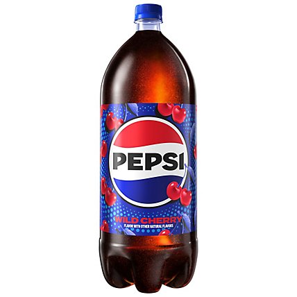 Pepsi Soda Cola Wild Cherry - 2 Liter - Image 1