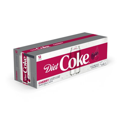 Diet Coke Soda Pop Cherry 12 Count - 12 Fl. Oz.