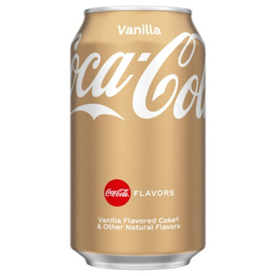 Coca-Cola Soda Pop Flavored Vanilla - 12-12 Fl. Oz. - Image 3