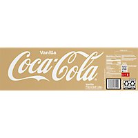Coca-Cola Soda Pop Flavored Vanilla - 12-12 Fl. Oz. - Image 4