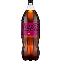 Coca-Cola Soda Pop Cherry Zero Sugar - 2 Liter - Image 3