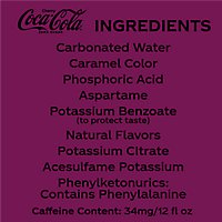 Coca-Cola Soda Pop Cherry Zero Sugar - 2 Liter - Image 5