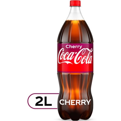 Coca-Cola Soda Pop Flavored Cherry - 2 Liter - Image 2