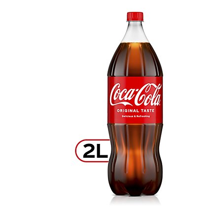 Coca-Cola Soda Pop Classic - 2 Liter - Image 1