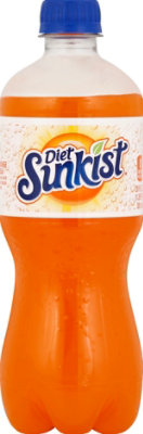 Sunkist Zero Sugar Orange Soda Bottle - 20 Fl. Oz. - Image 2