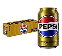 Pepsi Soda Cola Caffeine Free - 12-12 Fl. Oz.