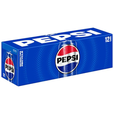 Pepsi Soda Cola - 12-12 Fl. Oz. - Image 1