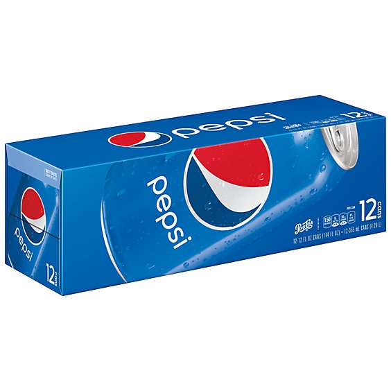 Pepsi Soda Cola - 12-12 Fl. Oz.