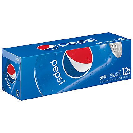 Pepsi Soda Cola - 12-12 Fl. Oz. - Image 1