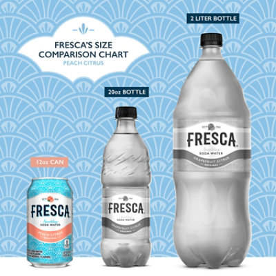 Fresca Soda Flavored Sparkling Sugar Free Zero Calorie Peach Citrus In Can - 12-12 Fl. Oz. - Image 3