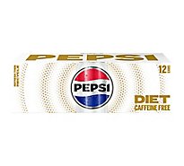 Pepsi Soda Diet Caffeine Free - 12-12 Fl. Oz.