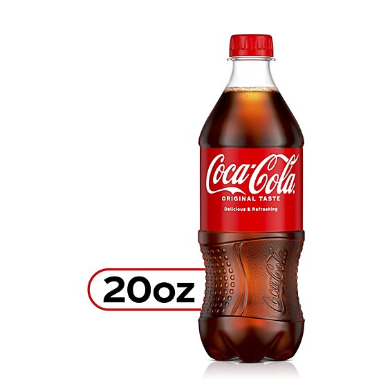 Coca-Cola Soda Pop Classic - 20 Fl. Oz.