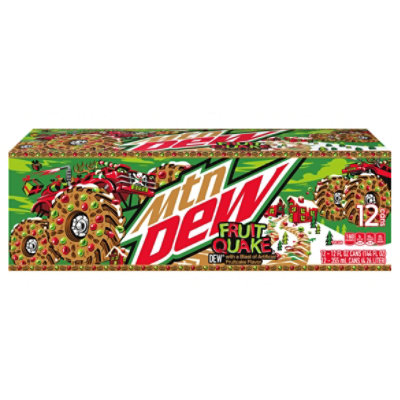 Mountain Dew Fruit Quake - 12 - 12 Fl. Oz. - Image 3