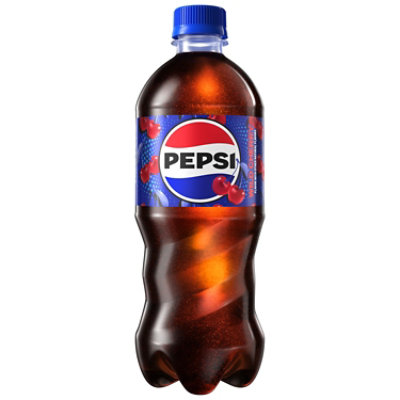 Pepsi Soda Cola Wild Cherry - 20 Fl. Oz.