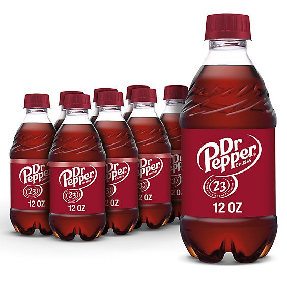 Dr Pepper Soda - 8-12 Fl. Oz.