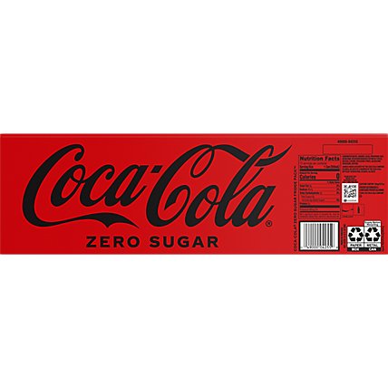 Coca-Cola Zero Sugar Soda Fridge Pack Cans - 12-12 Fl. Oz. - Image 6