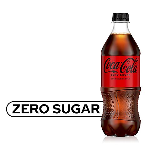Coca-Cola Zero Sugar Soda Bottle - 20 Fl. Oz.